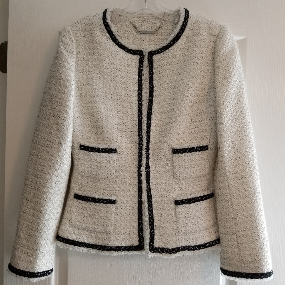 White House Black Market Tweed Jacket